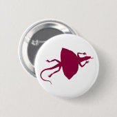 Maroon Reptil Button (Vorne & Hinten)