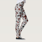 Maroon Ribbons Multi..APS Leggings (Rechts)