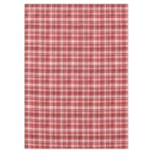 Maroon, Rot und Rosa Tartan Kariert Tischdecke (Vorderseite)