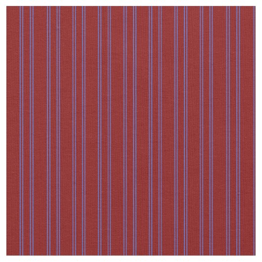 Maroon & Royal Blue Lines Pattern Stoff (Nahaufnahme)