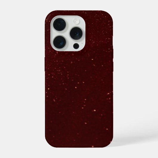 Maroon Sand iPhone Hülle (Rückseite)