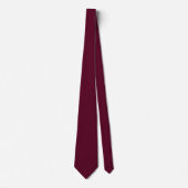 Maroon schlicht minimalistisch krawatte (Vorderseite)