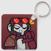 Maroon Schlüsselanhänger (Rückseite)