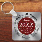 Maroon, Silver, High School Wiedersehen Souvenirs, Schlüsselanhänger (Vorderseite)