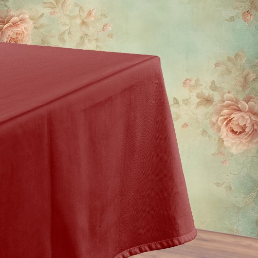 Maroon Solid Color | Classic | elegant Tischdecke
