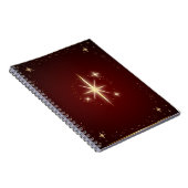 Maroon Stern Notizblock (Rechte Seite)