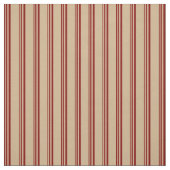 Maroon & Tan Lined Pattern Stoff (Muster)