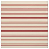 Maroon & Tan Stripes Stoff (Muster)