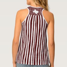 Maroon-Tank Tanktop