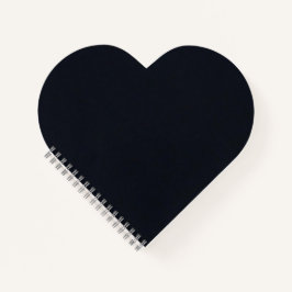 Maroon Texture Heart Shaped Spiral Bound Notebook Notizblock