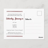 Maroon The Bride's Last Ride Postkarte (Rückseite)