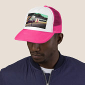Maroon Truckerkappe (Beispiel)