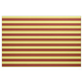 Maroon und gelbe farbige Linien Stoff (Fat Quarter (45,7 x 55,9 cm))