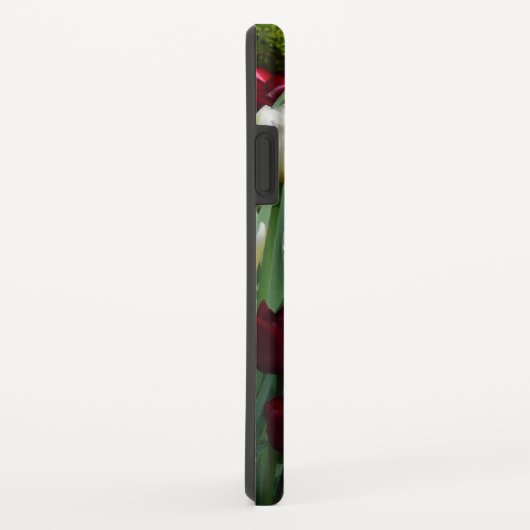 Maroon und Gelbe Tulips farbenfrohe Blumen Case-Mate iPhone Hülle (Hinten/Rechts)