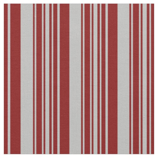 Maroon und Graufarbene Streifen/Linke Muster Stoff (Nahaufnahme)