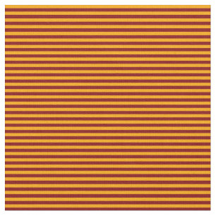 Maroon und Orange farbige Streifen Stoff