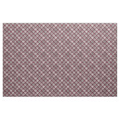 Maroon und Silver Art Déco Diamond Pattern Stoff (Yard (91,4 cm))