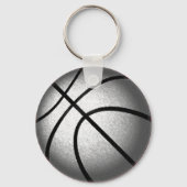 Maroon und Silver Cheap Basketball Geschenke für M Schlüsselanhänger (Rückseite)