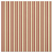 Maroon und Tan Lines Pattern Stoff (Muster)