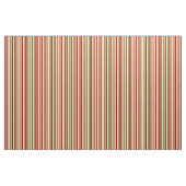 Maroon und Tan Lines Pattern Stoff (Fat Quarter (45,7 x 55,9 cm))