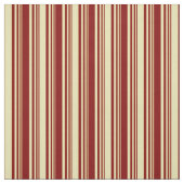 Maroon und Tan Lines Stoff (Muster)