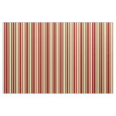 Maroon und Tan Lines Stoff (Fat Quarter (45,7 x 55,9 cm))