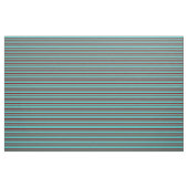 Maroon- und Türkisstreifen/Linienmuster Stoff (Fat Quarter (45,7 x 55,9 cm))