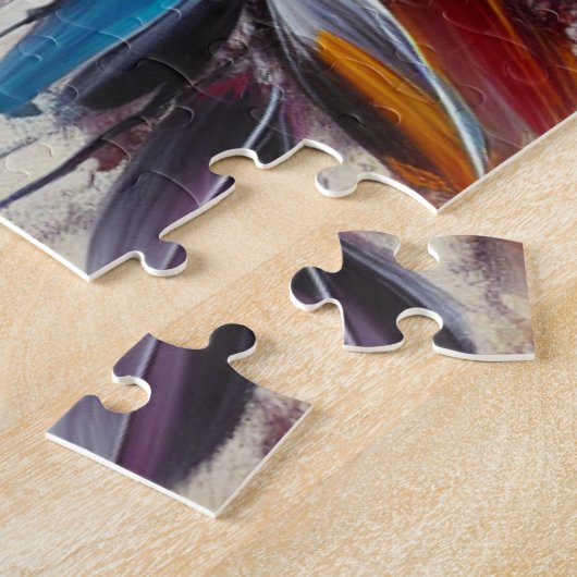 Maroon und Weiß-Blumen-Arrangement | Puzzle (Seite)