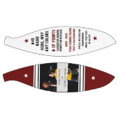 Maroon und Weiß, FOTO Basketball mit Namen auf It (Panele)