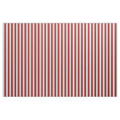 Maroon und weiße Streifen Stoff (Yard (91,4 cm))