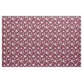 Maroon Volleyball Zickzack Gemustert Stoff (Fat Quarter (45,7 x 55,9 cm))