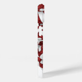 Maroon weiß Team färbt mädchenhafte Volleyballs Case-Mate iPhone Hülle (Rückseite / Rechts)