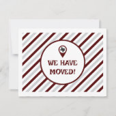 Maroon, wir haben gestreift bewegtes Foto (Vorderseite)