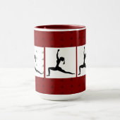 Maroon Yoga Tasse (Zentrum)