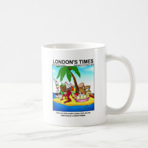 Marooned on Dessinsel Funny T-Shirts & Geschenke Kaffeetasse