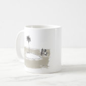 Marooned Painter Tasse (Vorderseite Links)