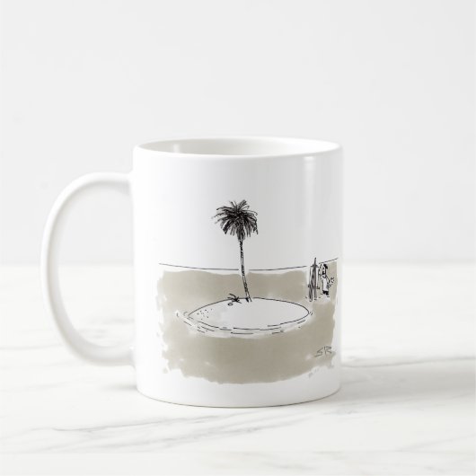 Marooned Painter Tasse (Links)