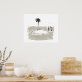Marooned Painter value matte poster (Küche)
