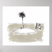 Marooned Painter value matte poster (Vorne)