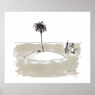 Marooned Painter value matte poster
