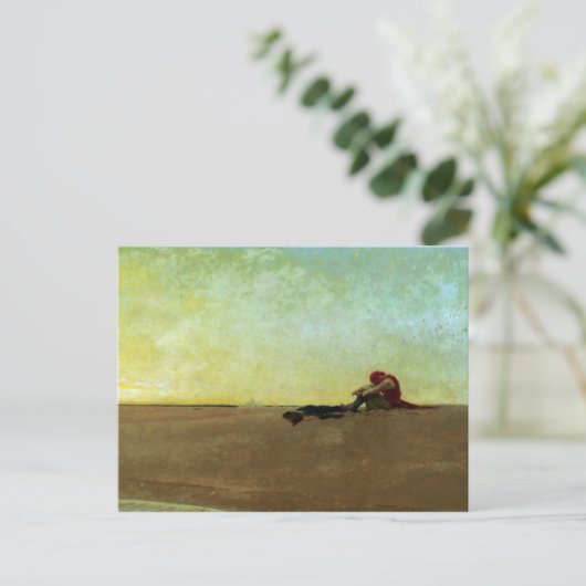 Marooned Pirate Postkarte (Stehend Vorderseite)