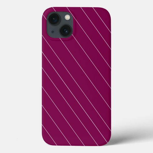MaroonWhite Case-Mate iPhone Hülle (Rückseite)