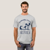 Maroubra Strand-Australiensurfen T-Shirt (Vorne ganz)