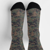 MarPat Camouflage Militärisches Muster Socken (Oben)