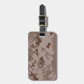 Marpat Wüste Camouflage Gepäckanhänger (Vorderseite vertikal)