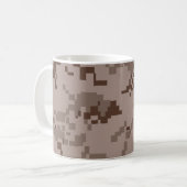 Marpat Wüste Camouflage Kaffeetasse (Vorderseite Links)