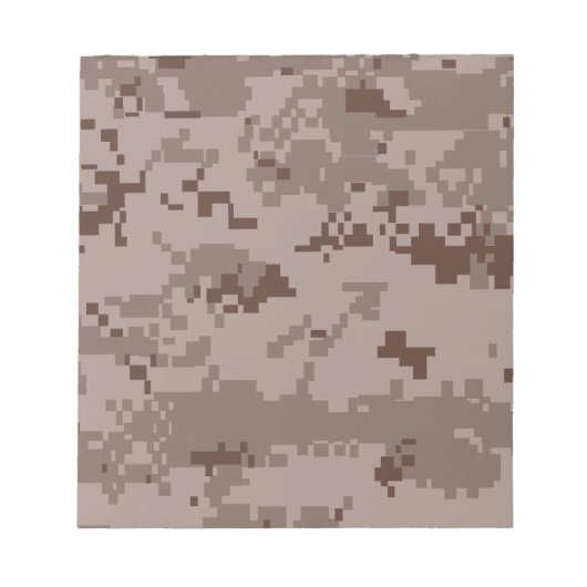 Marpat Wüste Camouflage Notizblock (Vorderseite)