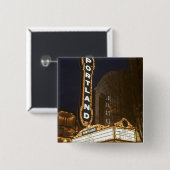 Marquee des Auditoriums Arlene Schnitzer Button (Vorne & Hinten)