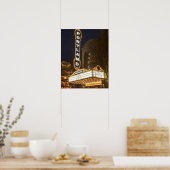 Marquee des Auditoriums Arlene Schnitzer Poster (Küche)