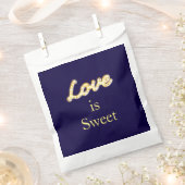 Marquee Lights Gefallen Tasche - blau Geschenktütchen (Ausgeschnitten)